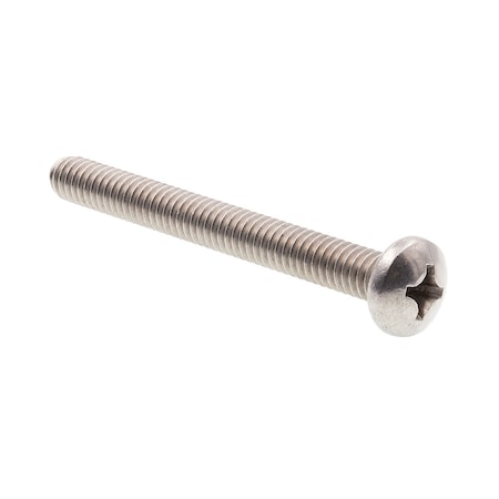 Prime-Line Machine Screw, Pan Head, Phillip Drive 1/4in-20 X 2-1/2in 18-8 Stainless Steel 10PK 9127924